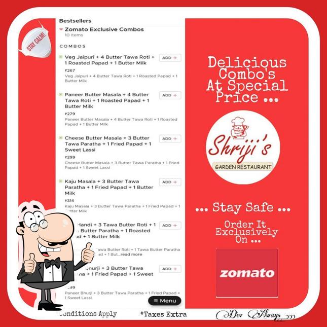 Look at the picture of Shrijis Garden Restaurant - SgR