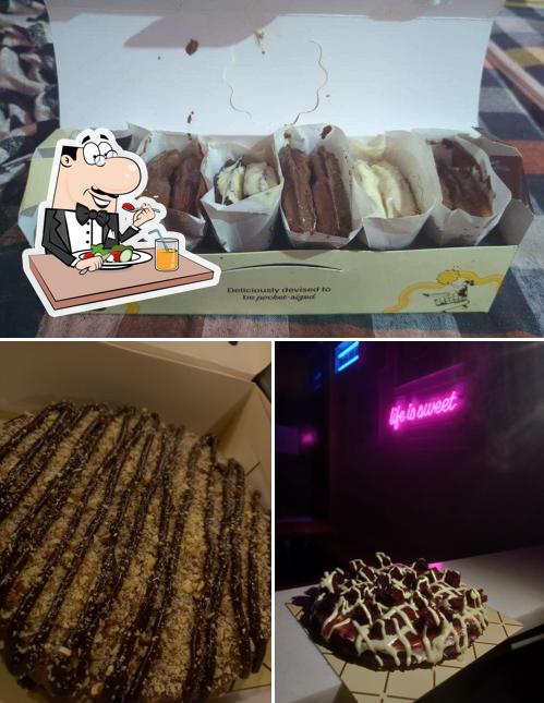 Food at The Belgian Waffle Co