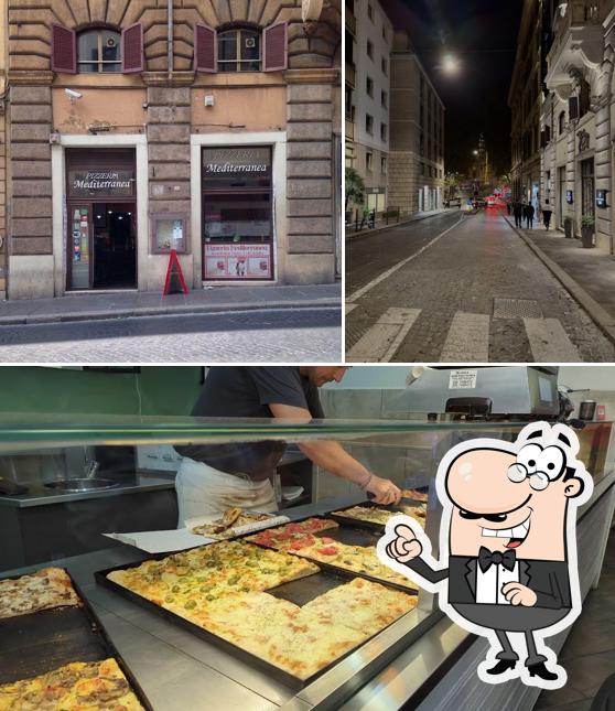 La esterno e interni del ristorante