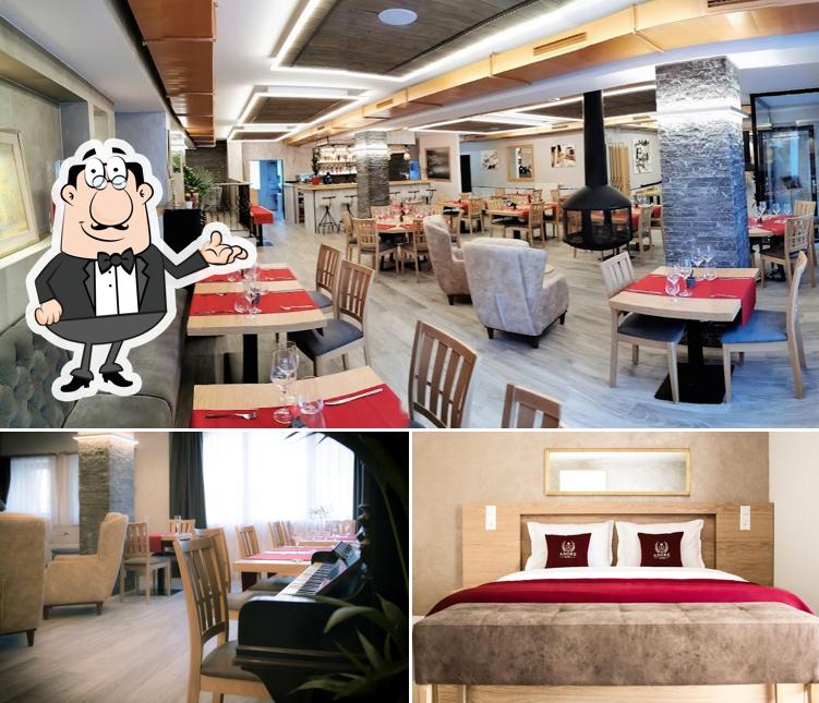 Dai un'occhiata agli interni di Adore Restaurant