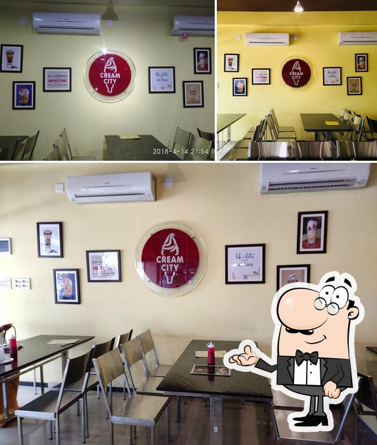 Check out how Cream City Ice Cream Parlour looks inside