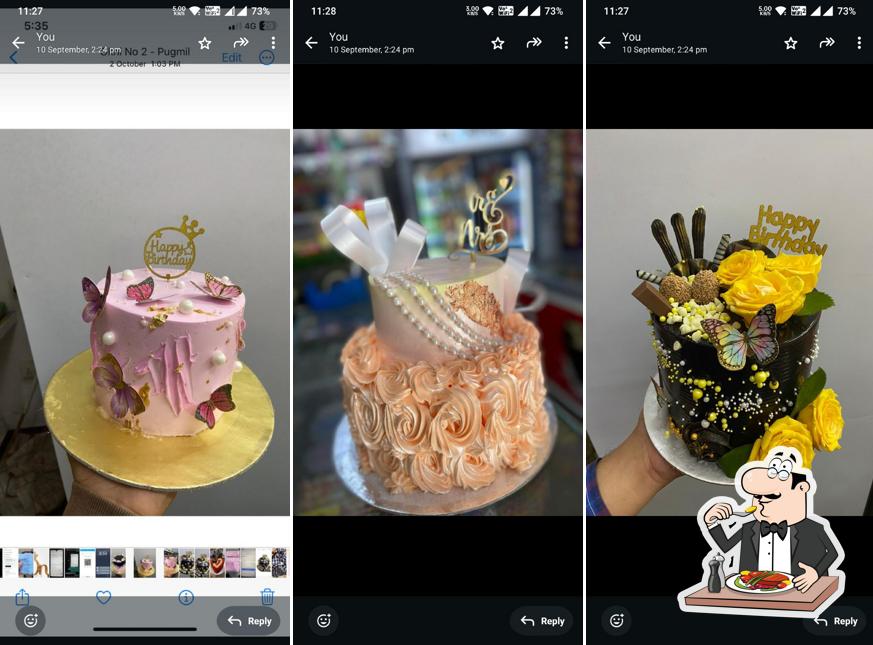 Meals at Cake bakers