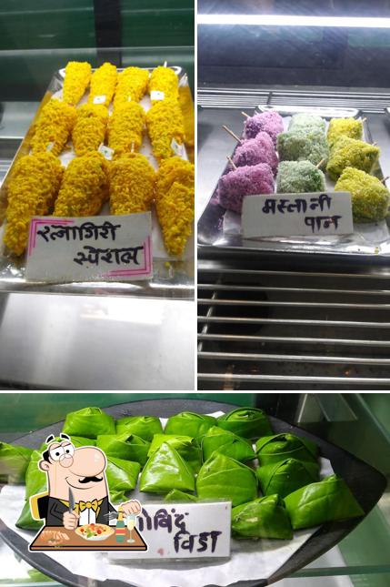 Food at Ruchi Pan Mandir