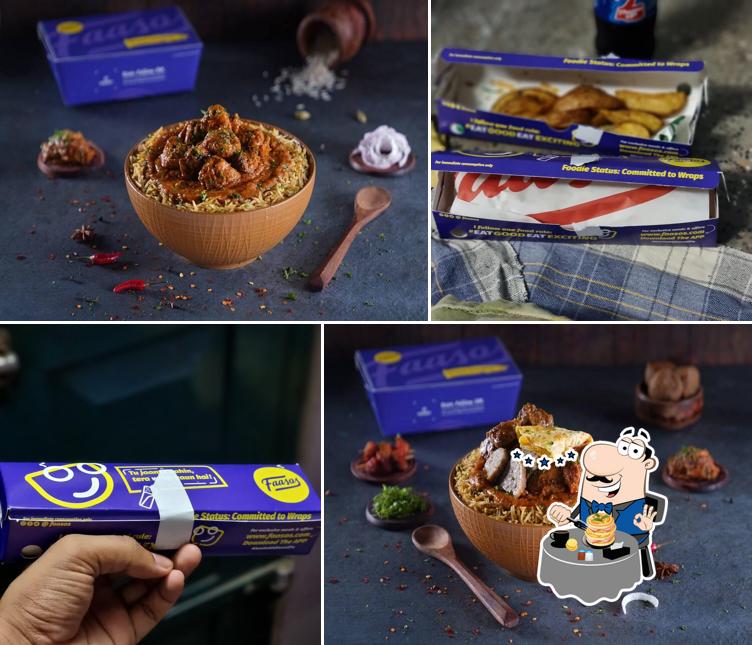 Chocolate mousse at Faasos - Wraps & Rolls