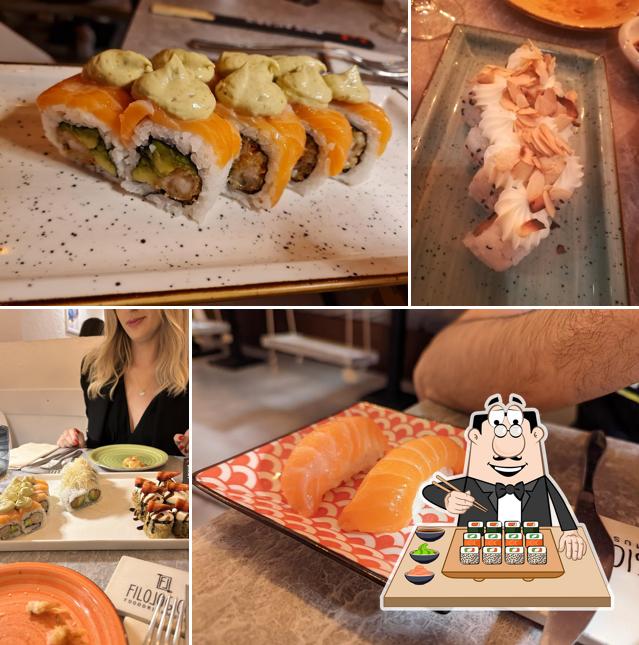 A Filologico Restaurant, puoi trovare il sushi