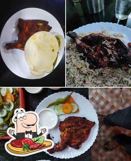 Garlic Restaurant provides meat meals