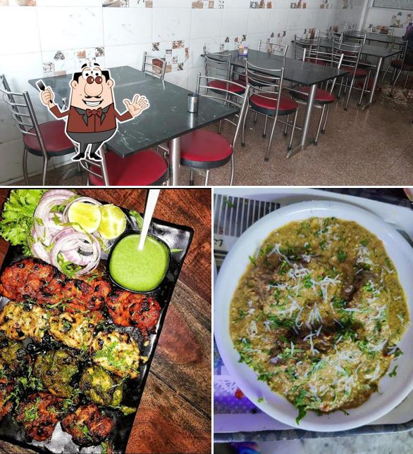 The restaurant's food and interior
