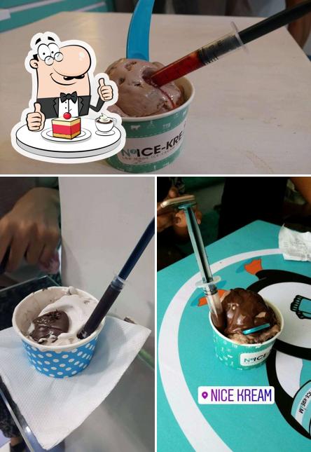 Nice Kream offers a number of desserts