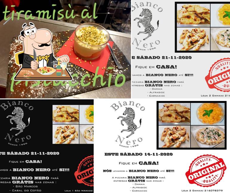 Platti al Pizzeria Bianco e Nero