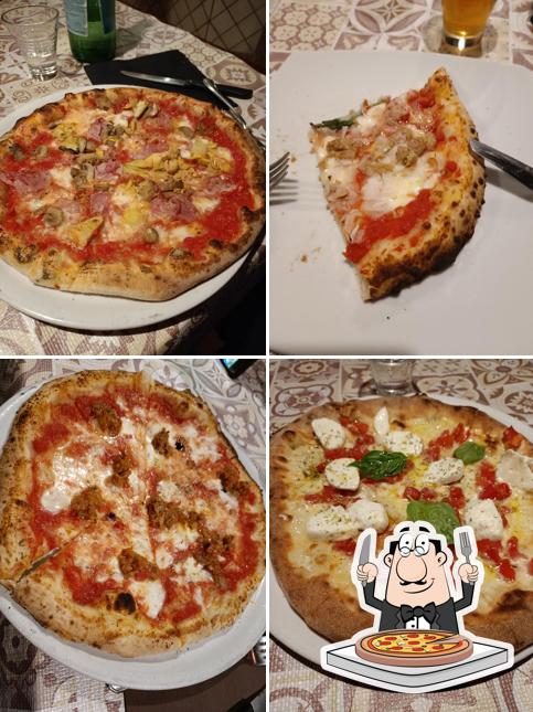 Ordina tra le svariate varianti di pizza