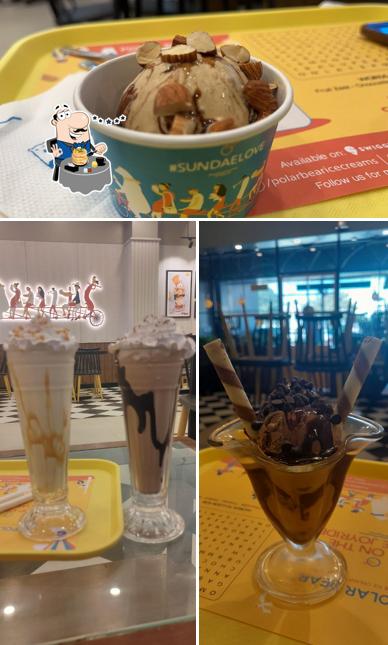 Ice cream at Polar Bear Ice Cream Parlour Sundaes - Raichur