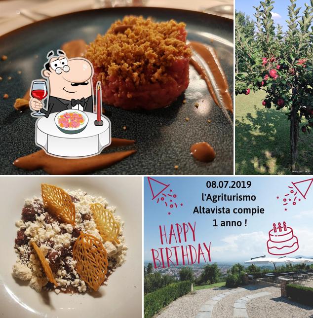 Tartare di tonno al Agriturismo Altavista