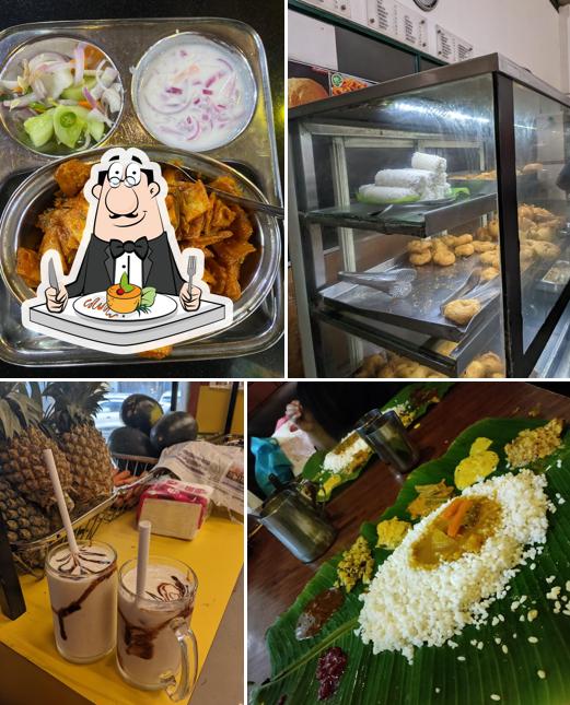 Food at Arya Bhavan