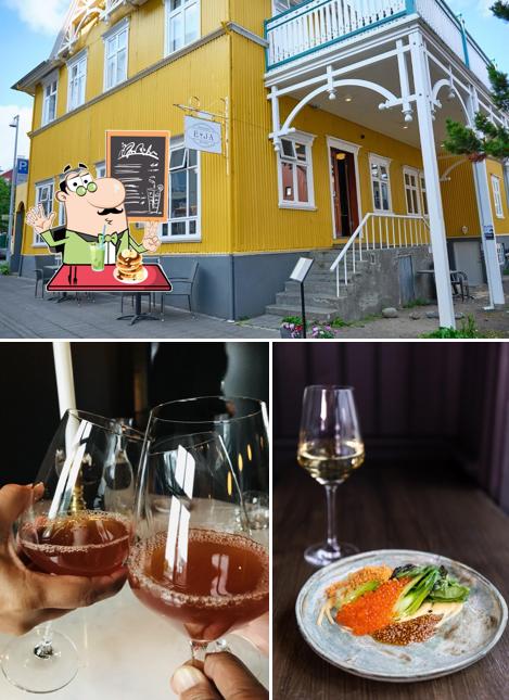 Eyja sert des boissons alcoolisées