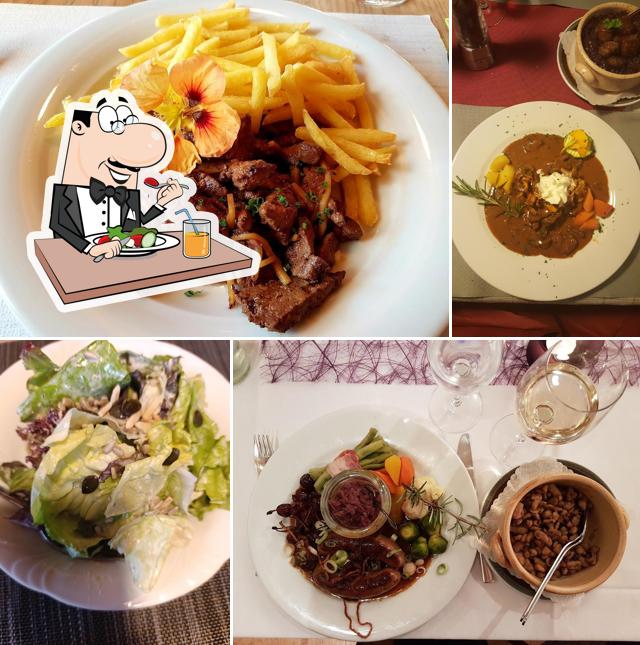 Cibo al Gasthof Alpbad