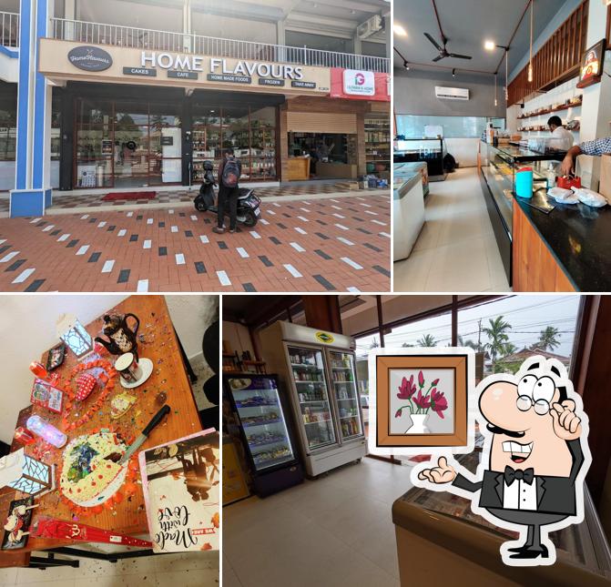 The interior of Home Flavours