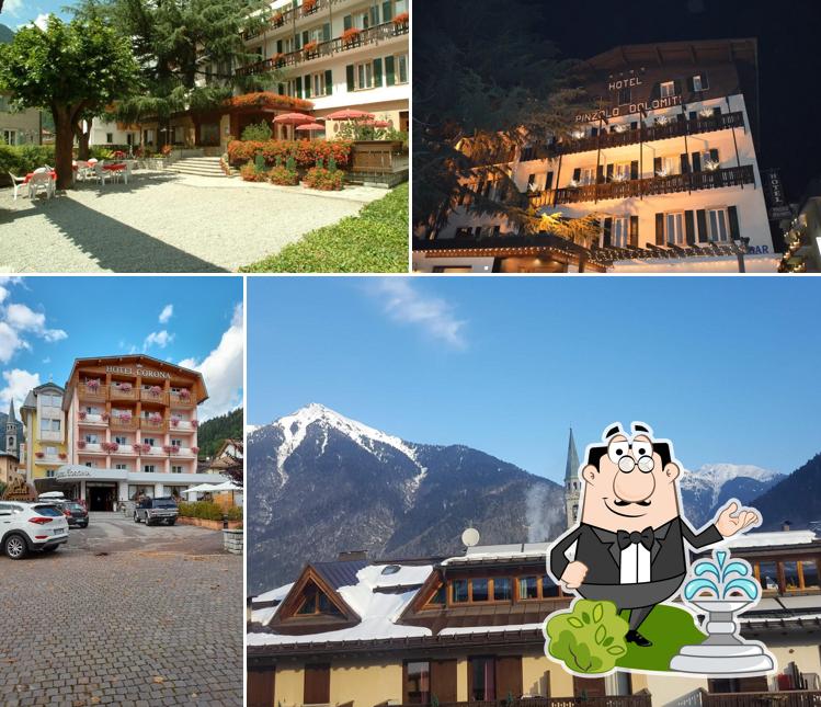 Gli esterni di Hotel Pinzolo Dolomiti