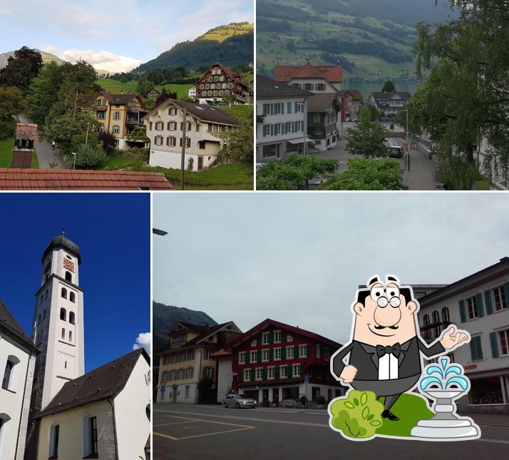 Gli esterni di Hotel Kreuz Sachseln by b_smart