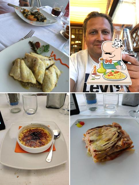 Platti al Ristorante di Pesce Il Pavone