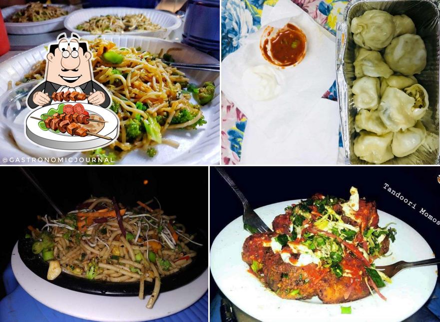 Food at Sikkims Fresh Gurungs Momo's