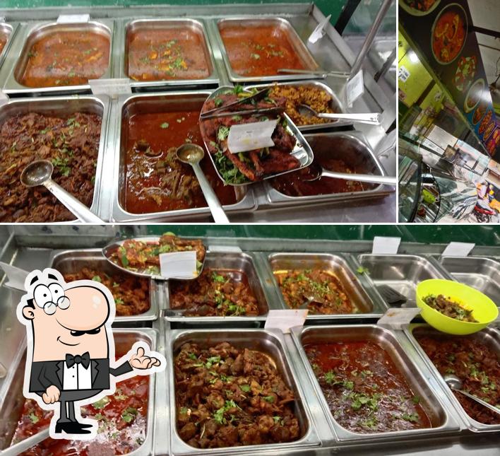 The interior of Sri Balaji Curry Point