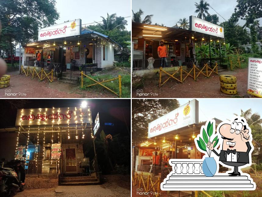 The exterior of Thekkans restaurant