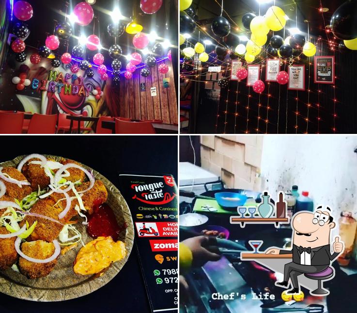 The interior of Tongue Taste Food Court