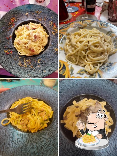 Spaghetti alla carbonara al Trattoria Gasperini