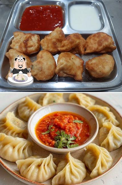 Dumplings at YASH MOMOS