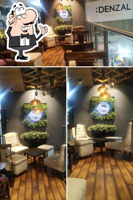 The interior of Cafe legato