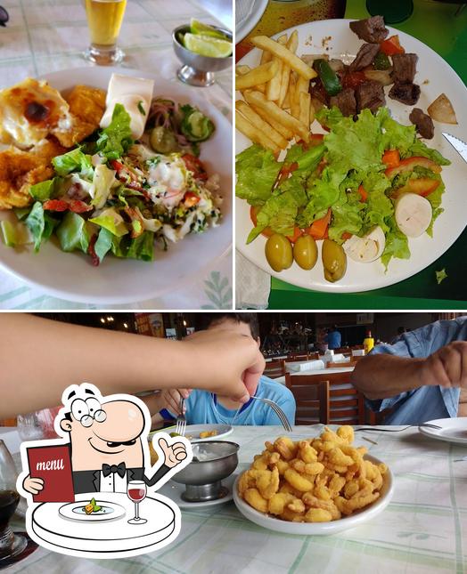 Platos en Restaurante Sol Nascente