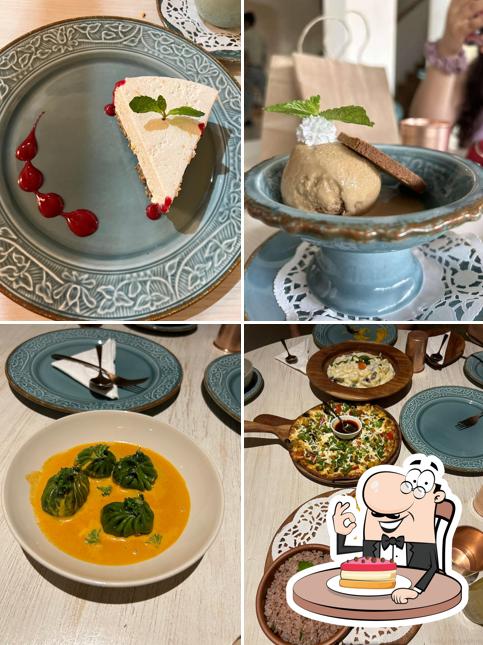 Cheesecake at Sante Spa Cuisine