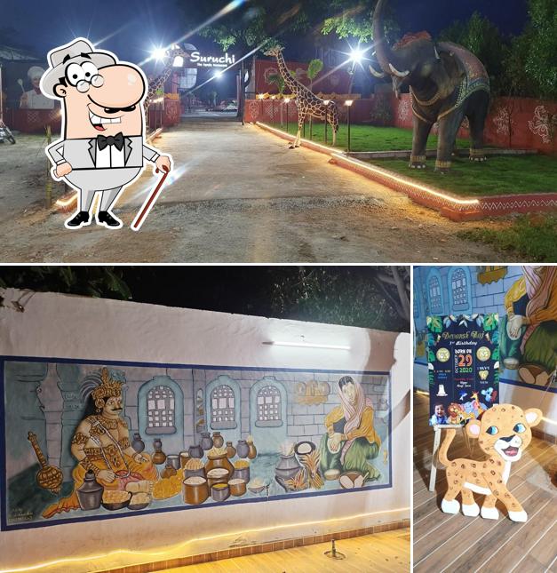 You can get some fresh air outside Sri Suruchi Restaurant - Best Resturant in Pocharam , Narapally, Ghatkesar, Peerzadiguda