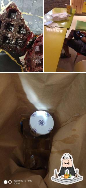 Food at The Belgian Waffle Co