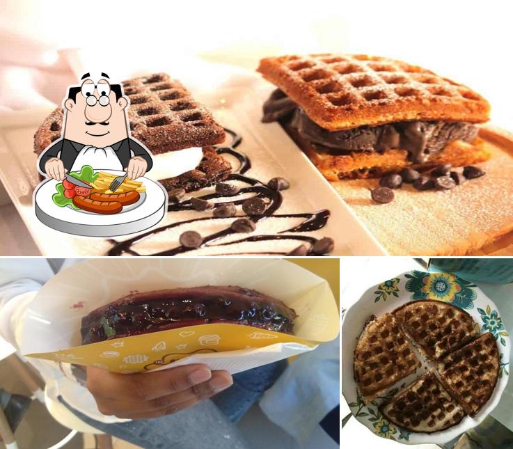Food at The Belgian Waffle Co