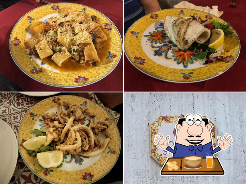 Cibo al Caupona Taverna Di Sicilia