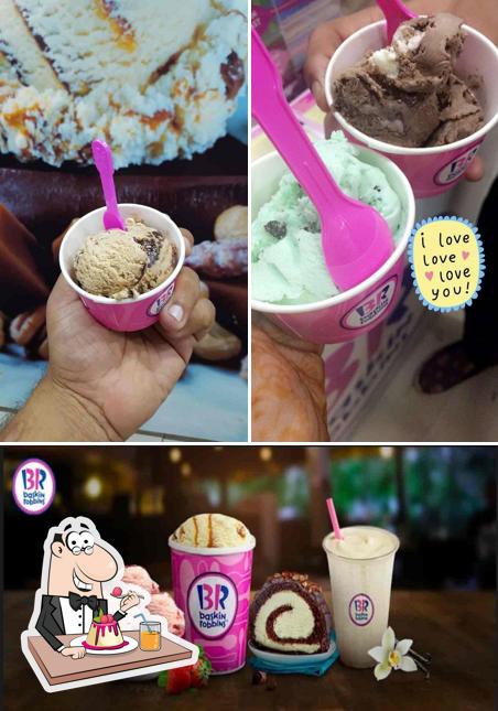 Don’t forget to order a dessert at Baskin Robbins