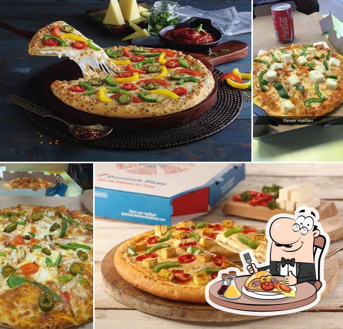 At Domino's Pizza Nikol, Ahmedabad, you can try pizza