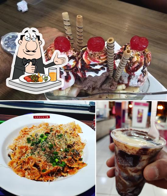 Platos en Gela Boca Sorveteria