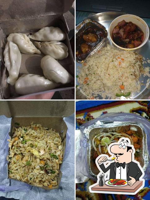 Food at Grill Onion Restaurant