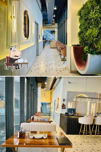 The interior of Handi Chhadeyan Di - Greater Noida West (Best North Indian Family Restaurant)