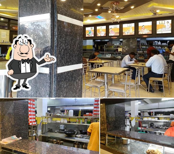 Check out how Hotel Shanthi Sagar ಹೋಟೆಲ್ ಶಾಂತಿ ಸಾಗರ್ looks inside