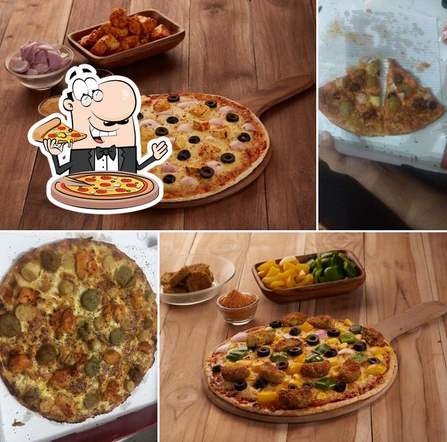 Order various variants of pizza