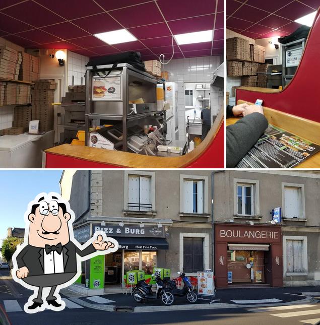 L'intérieur de PIZZ & BURG