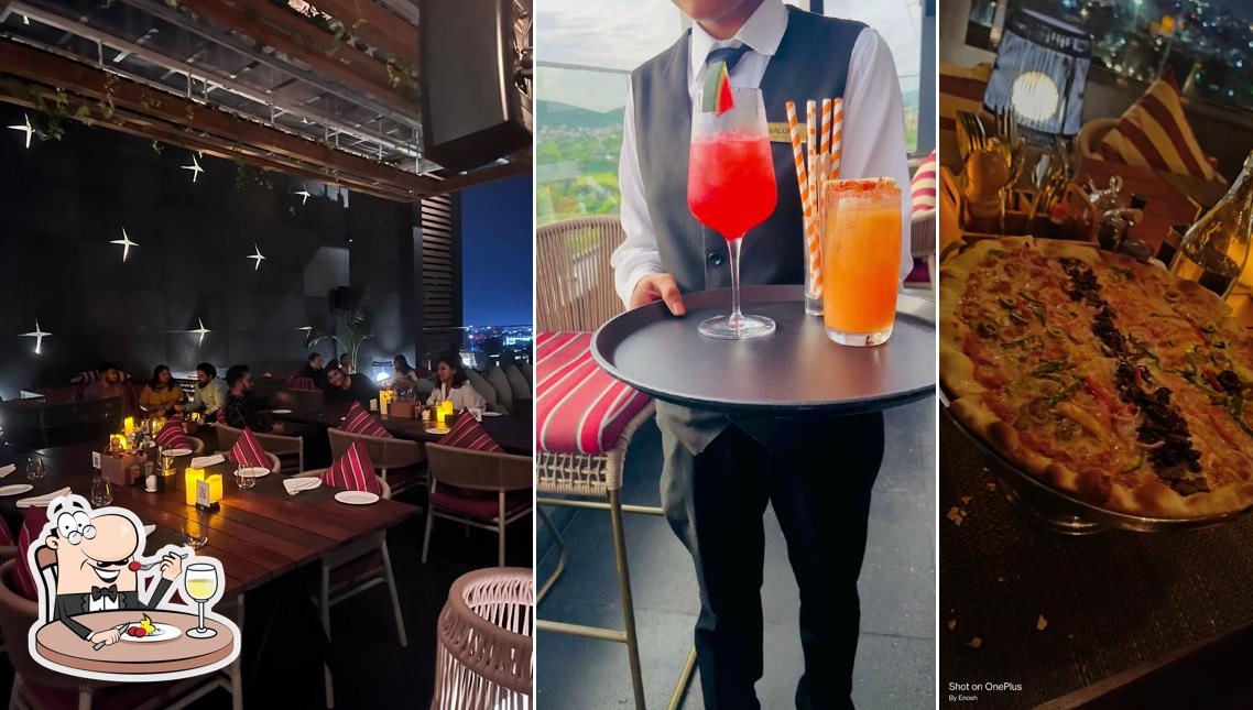 Food at TARO Skybar and Lounge