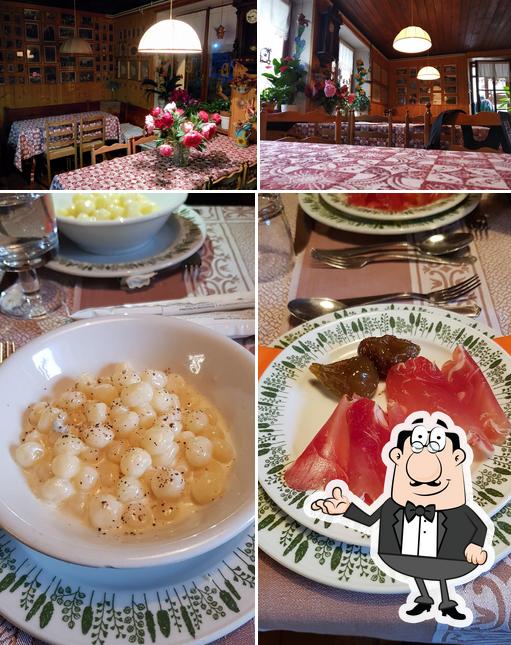 Tra le varie cose da Hotel Mologna si possono trovare la interni e cibo