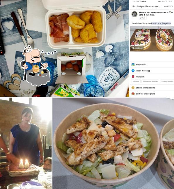 Cibo al Pizzeria Mezzo Metro