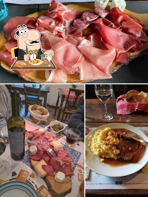 Cibo al Ristorante Grotto Della Valle