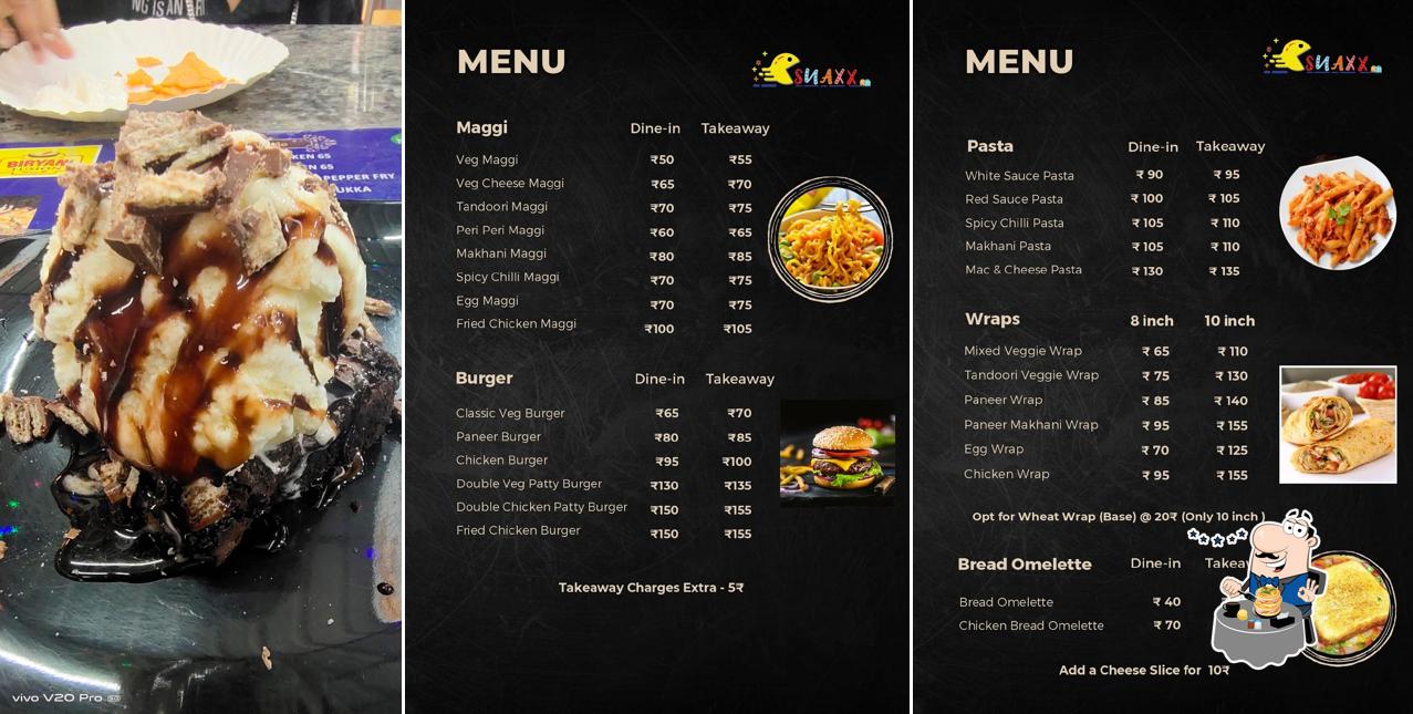 Meals at Snaxx - Fill your Crave
