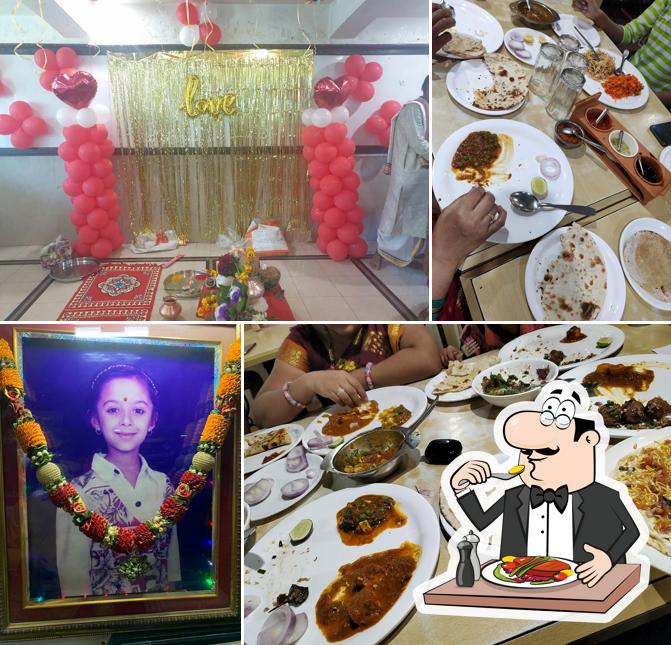 Food at Tejal restaurant